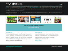 Tablet Screenshot of myhreco.com